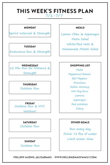 WeeklyFitnessPlan 7-1
